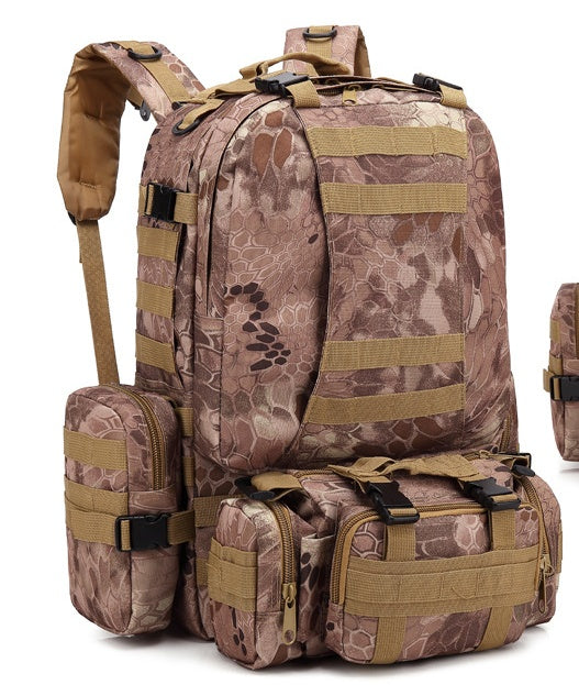 Men's Travel Backpack /Oxford Cloth /Outdoors Backpack /Bag Mountaineering Large Combination Backpack