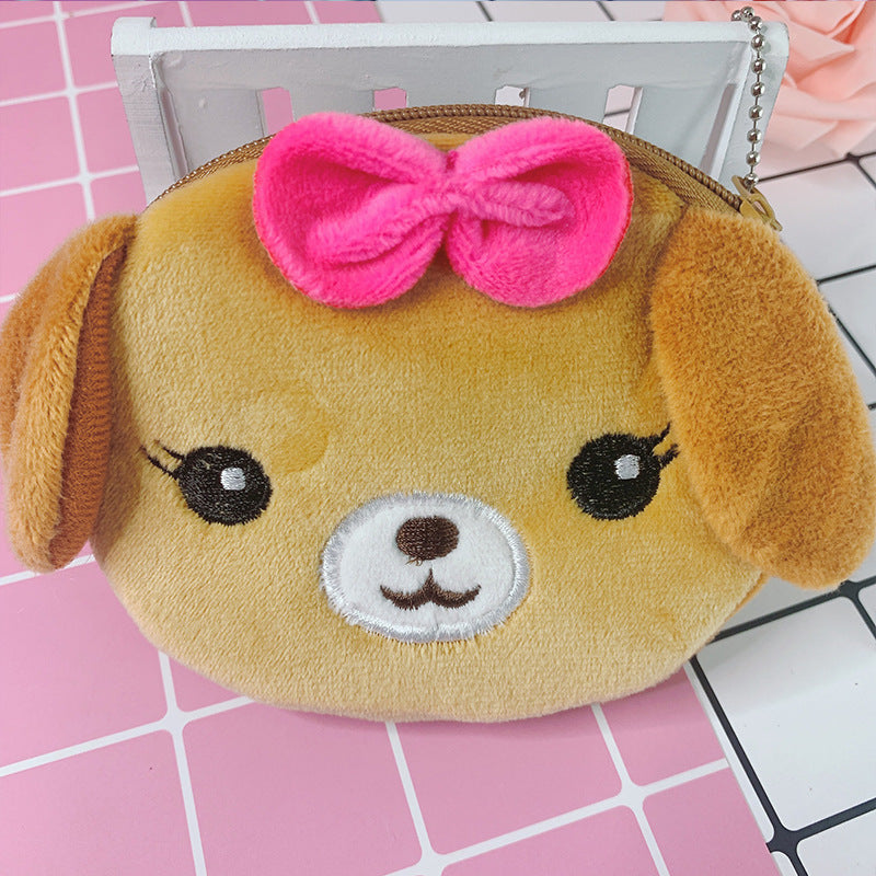 Cartoon Cute Portable Mini Plush- Earphone /Key /Coin Purse