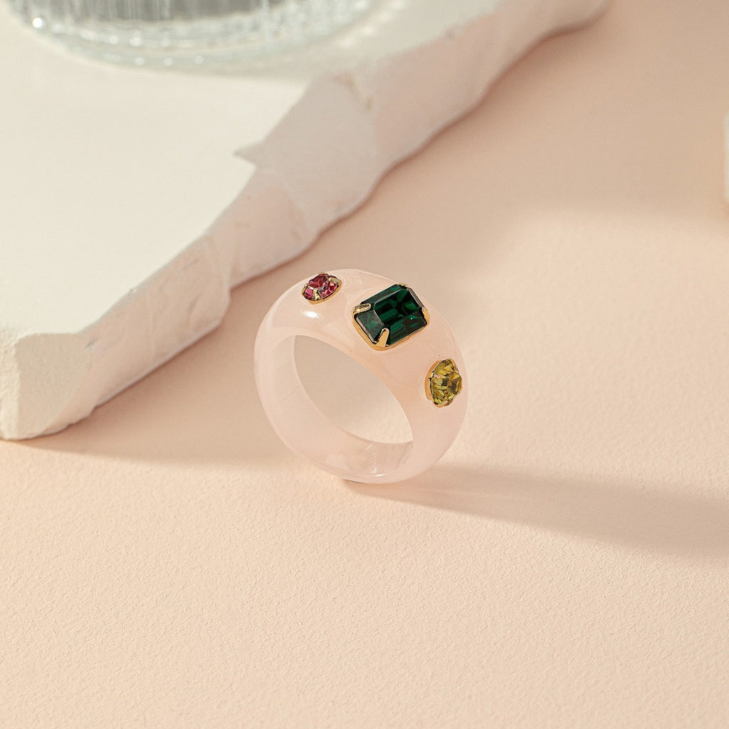 Transparent Exquisite Ring For Women /Retro Minority Ornament