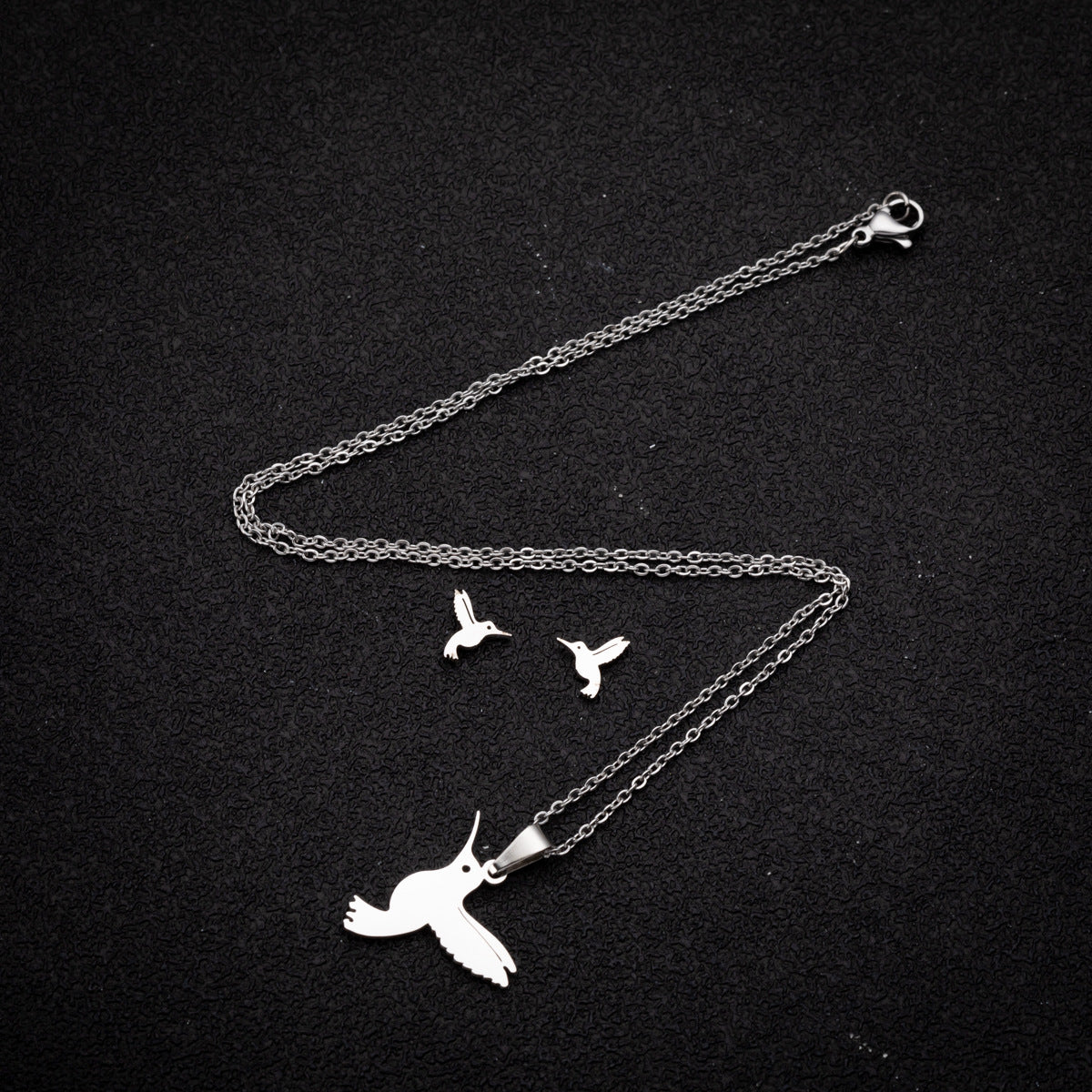 Cute Little Animal Stainless Steel Jewelry Set