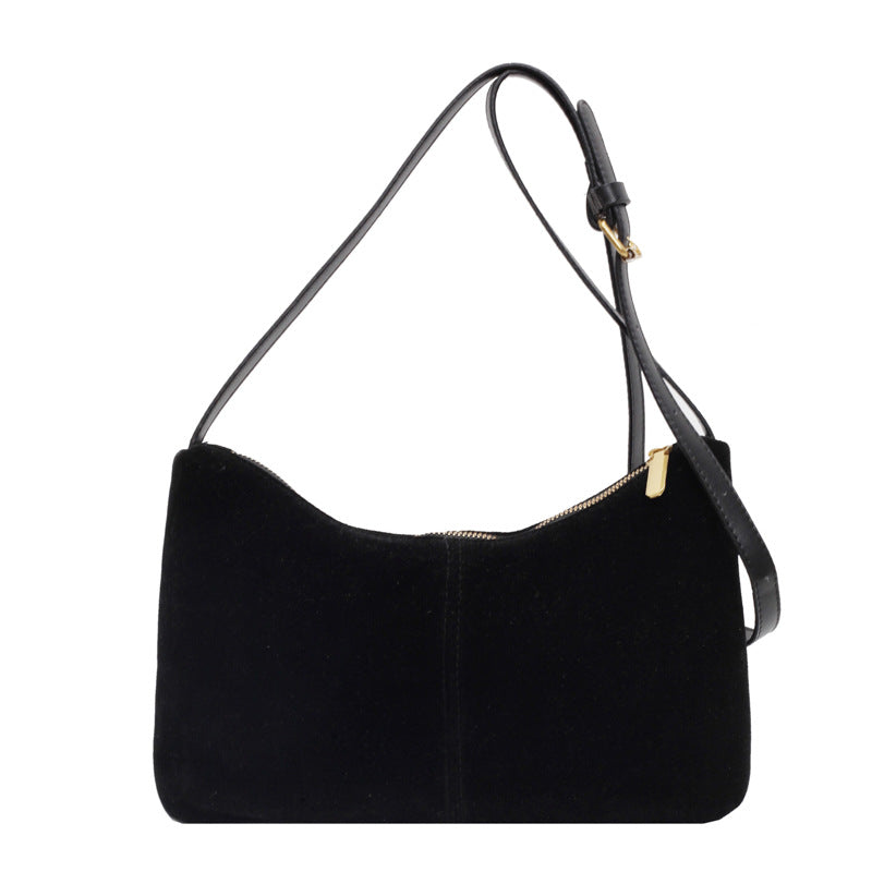 Retro Suede Underarm Bag -Women's Daily Commute