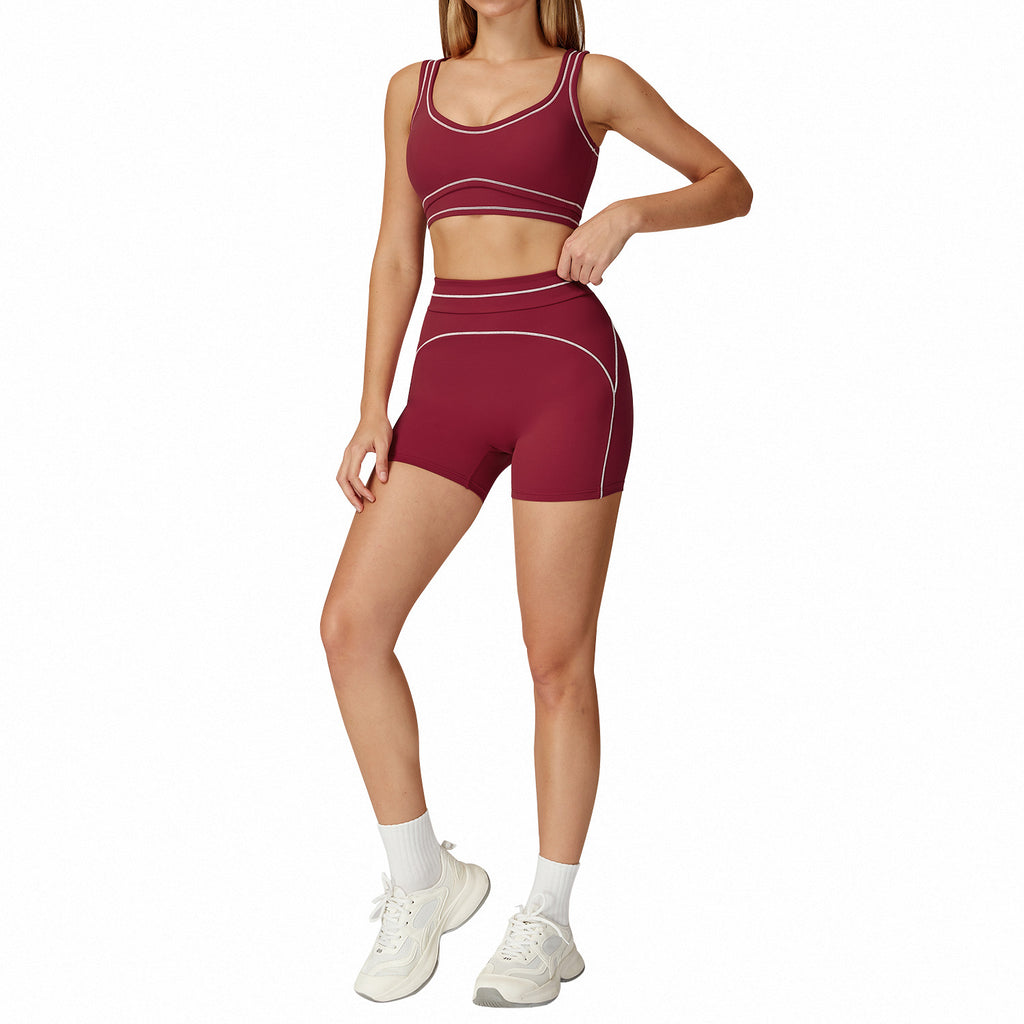 Yoga Suit /Double-shoulder Strap /High-grade Sports Workout Clothes