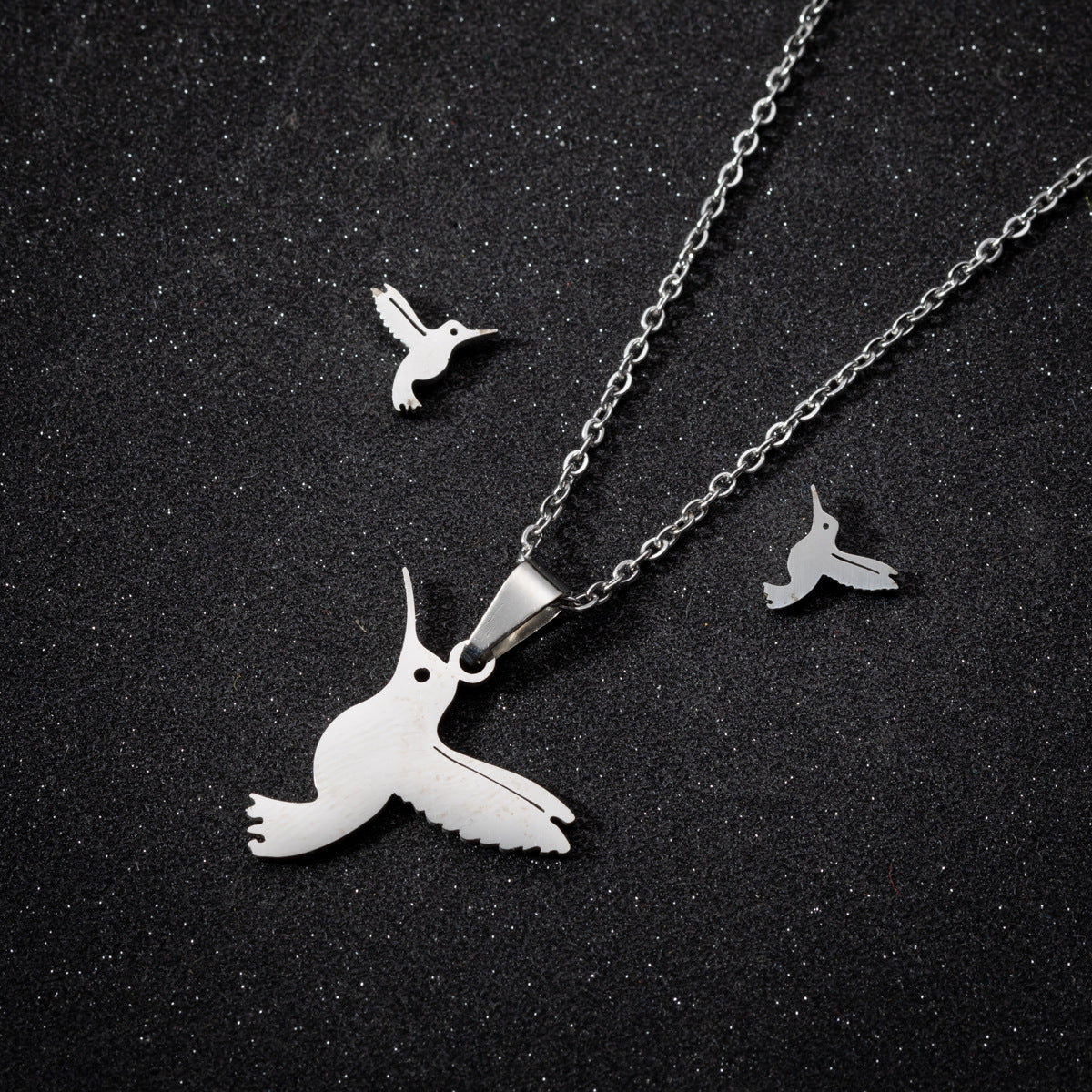 Cute Little Animal Stainless Steel Jewelry Set