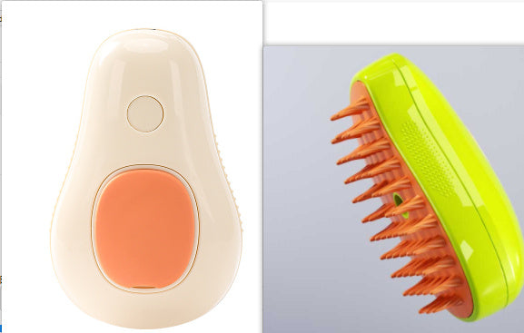 Electric Self Cleaning Steam Cat Brush For Massage ,Pet Spray and Cat Grooming
