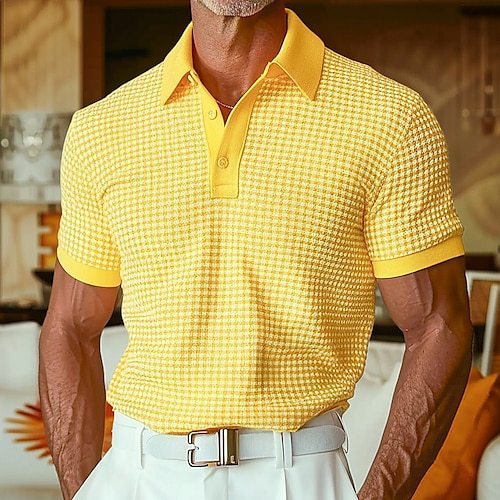 Short Sleeve Men's Polo Shirt Fashion T-shirt