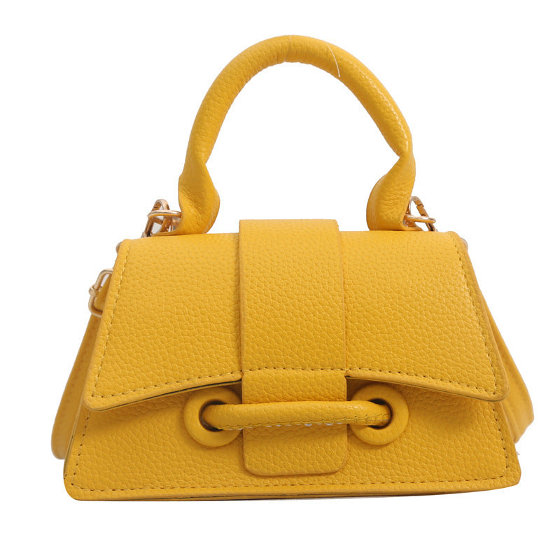 Style Solid Color Shoulder Bag