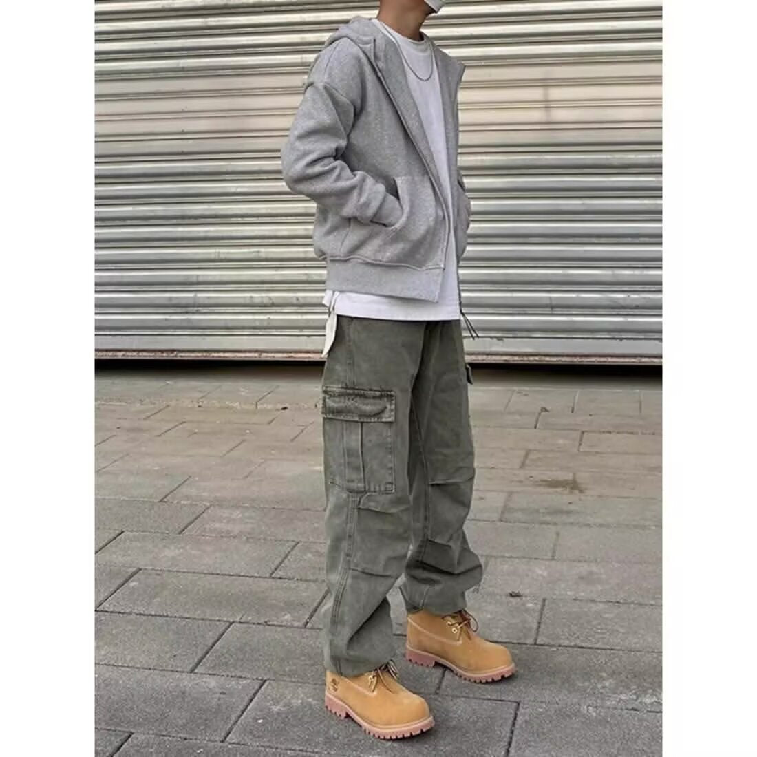 Retro Loose -Casual Denim Trousers