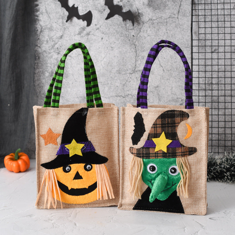 Halloween Candy Tote Bag For Kids - Props Shopping Bags