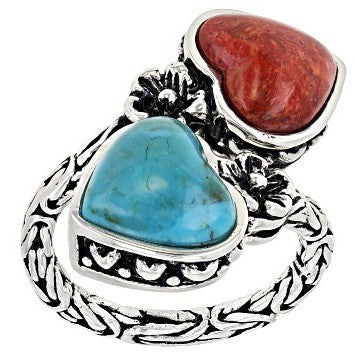Popular Love Turquoise Ring For Women