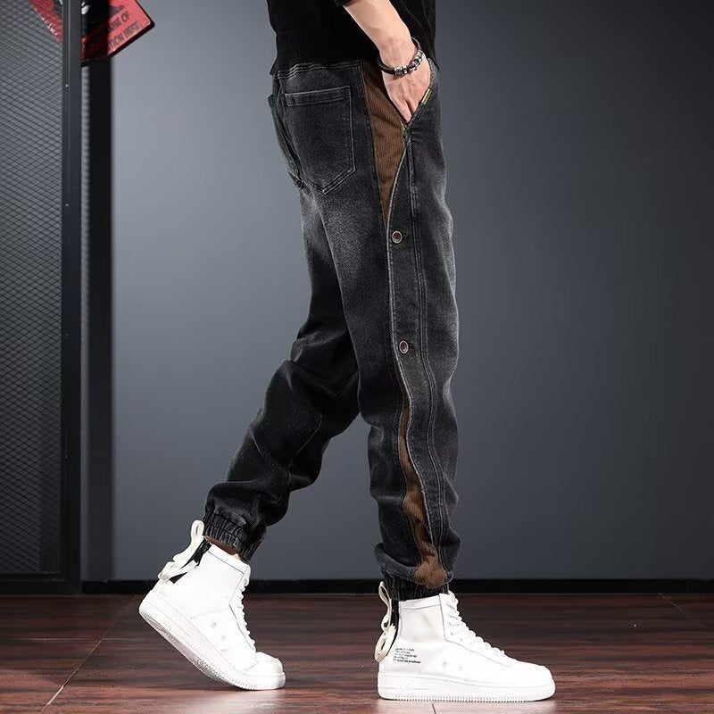 Loose All-matching Casual Trendy Ankle Banded Pants