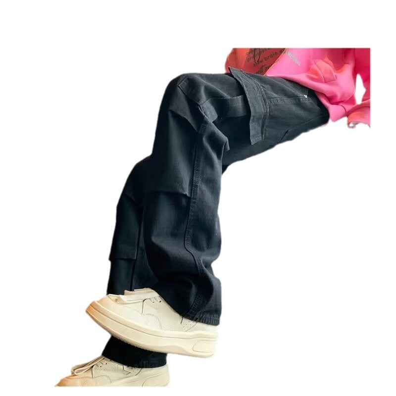 Retro Loose -Casual Denim Trousers