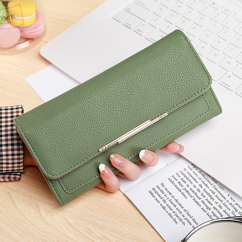 New Ladies' Purse /Tri-folded