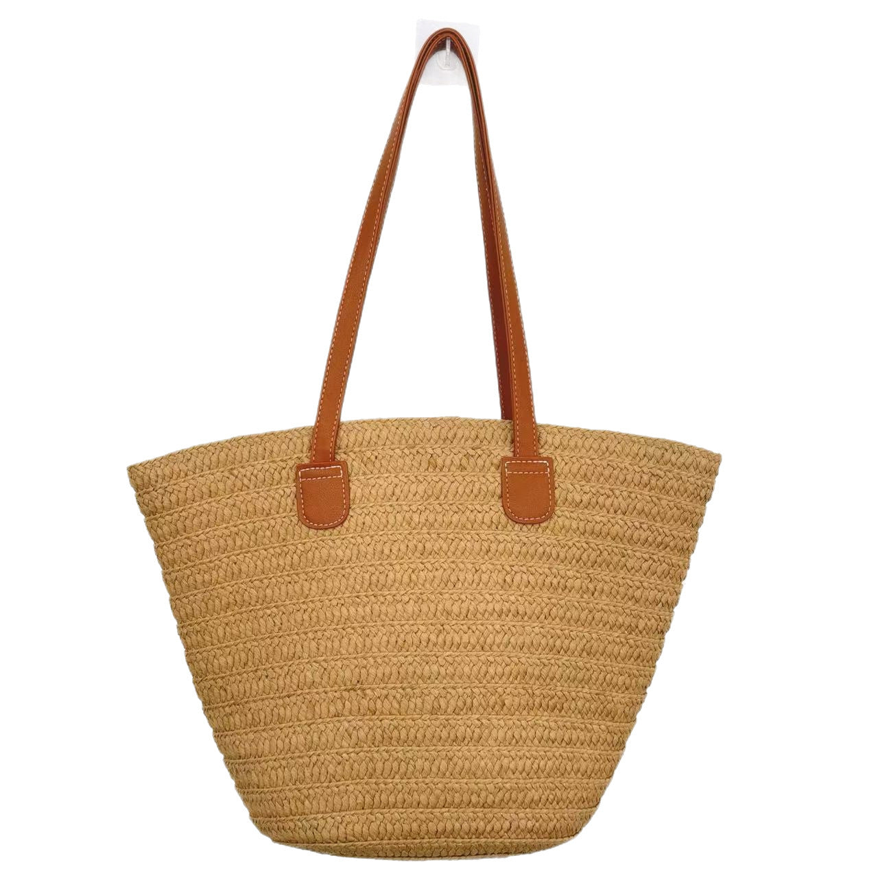 Straw Women's Large Capacity Vacation Beach Bucket Bag
