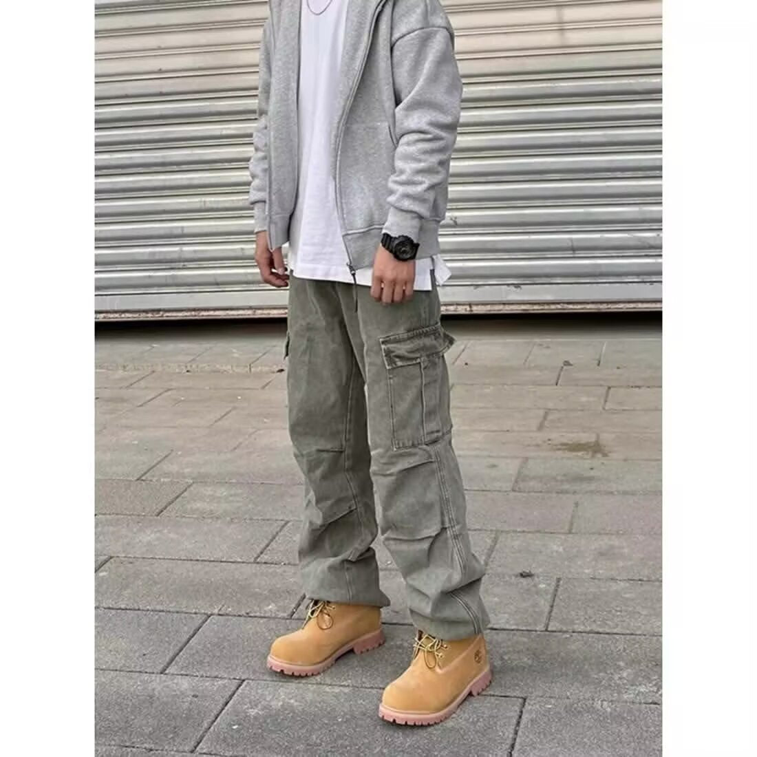 Retro Loose -Casual Denim Trousers